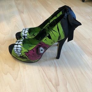 Iron Fist - Zombie Stomper Platform Heels